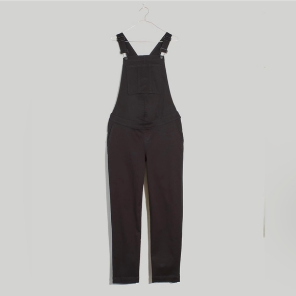 Madewell Black Maternity Overalls XXS - Picture 4 of 4